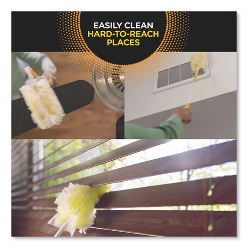 Image of Swiffer® Heavy Duty Dusters With Extendable Handle, 14" To 3 Ft Handle, 1 Handle And 3 Dusters/kit