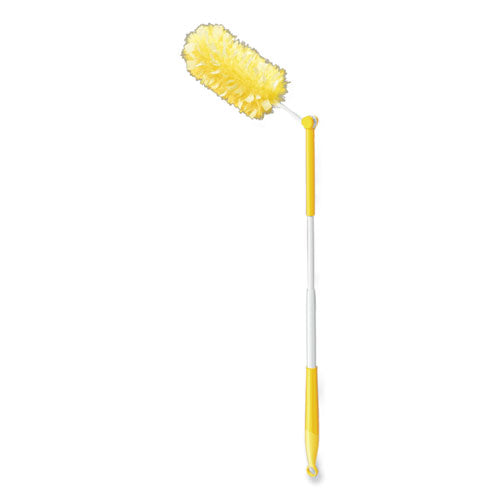 Image of Swiffer® Heavy Duty Dusters With Extendable Handle, Plastic Handle Extends To 3 Ft, 1 Handle And 3 Dusters/kit, 6 Kits/carton