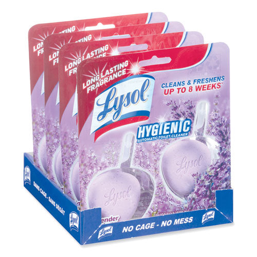 Image of LYSOL® Brand Hygienic Automatic Toilet Bowl Cleaner, Cotton Lilac, 2/pack