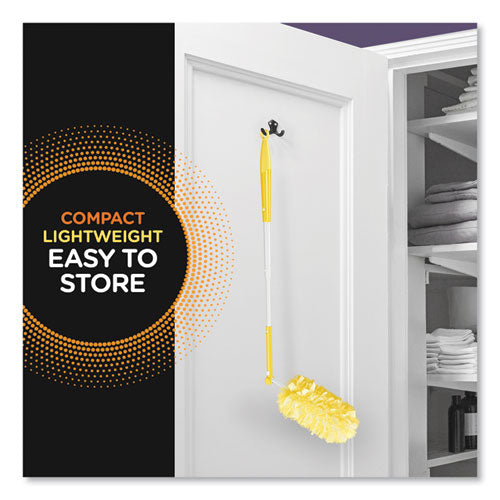 Image of Swiffer® Heavy Duty Dusters With Extendable Handle, 14" To 3 Ft Handle, 1 Handle And 3 Dusters/kit