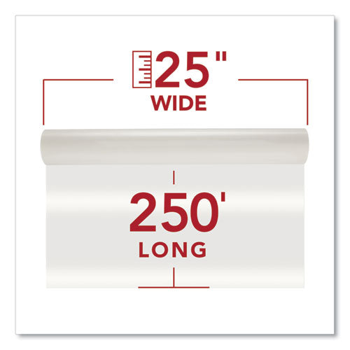Image of GBC® Nap-Lam I Roll Film, 3 Mil, 25" X 250 Ft, Gloss Clear, 2/box