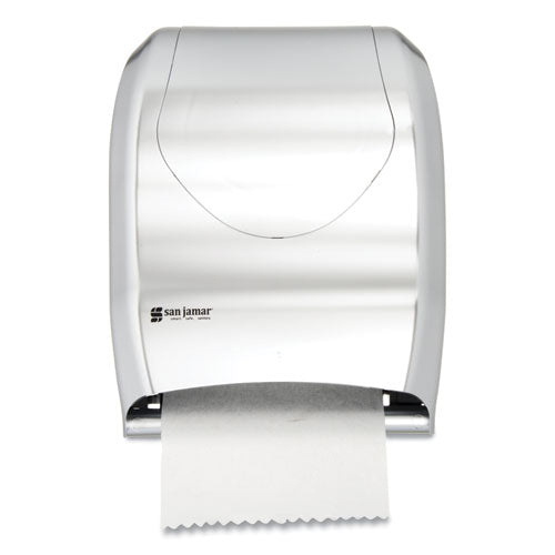 Image of San Jamar® Tear-N-Dry Touchless Roll Towel Dispenser, 16.75 X 10 X 12.5, Silver