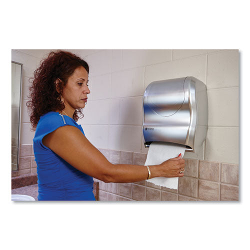 Image of San Jamar® Tear-N-Dry Touchless Roll Towel Dispenser, 16.75 X 10 X 12.5, Silver