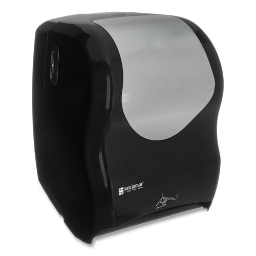 Image of San Jamar® Smart System With Iq Sensor Towel Dispenser, 16.5 X 9.75 X 12, Black/silver