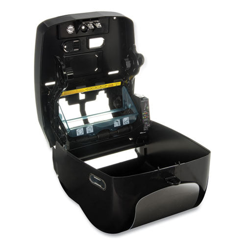 Image of San Jamar® Smart System With Iq Sensor Towel Dispenser, 16.5 X 9.75 X 12, Black/silver