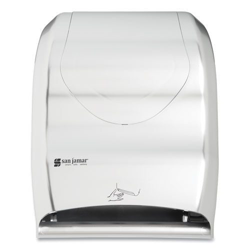 Image of San Jamar® Smart System With Iq Sensor Towel Dispenser, 16.5 X 9.75 X 12, Silver