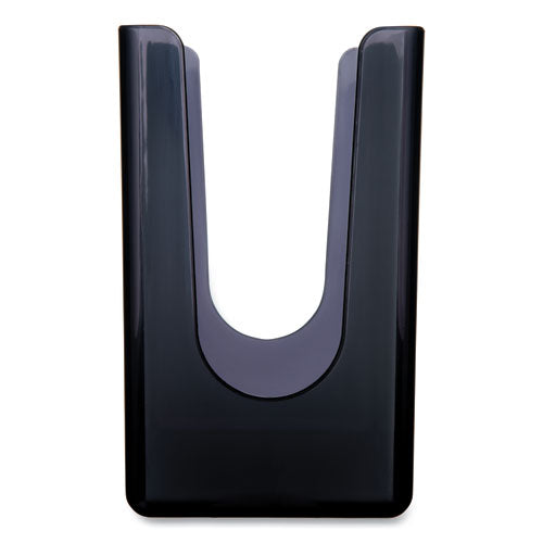 Image of San Jamar® Countertop Folded Towel Dispenser, 11 X 4.38 X 7, Black Pearl