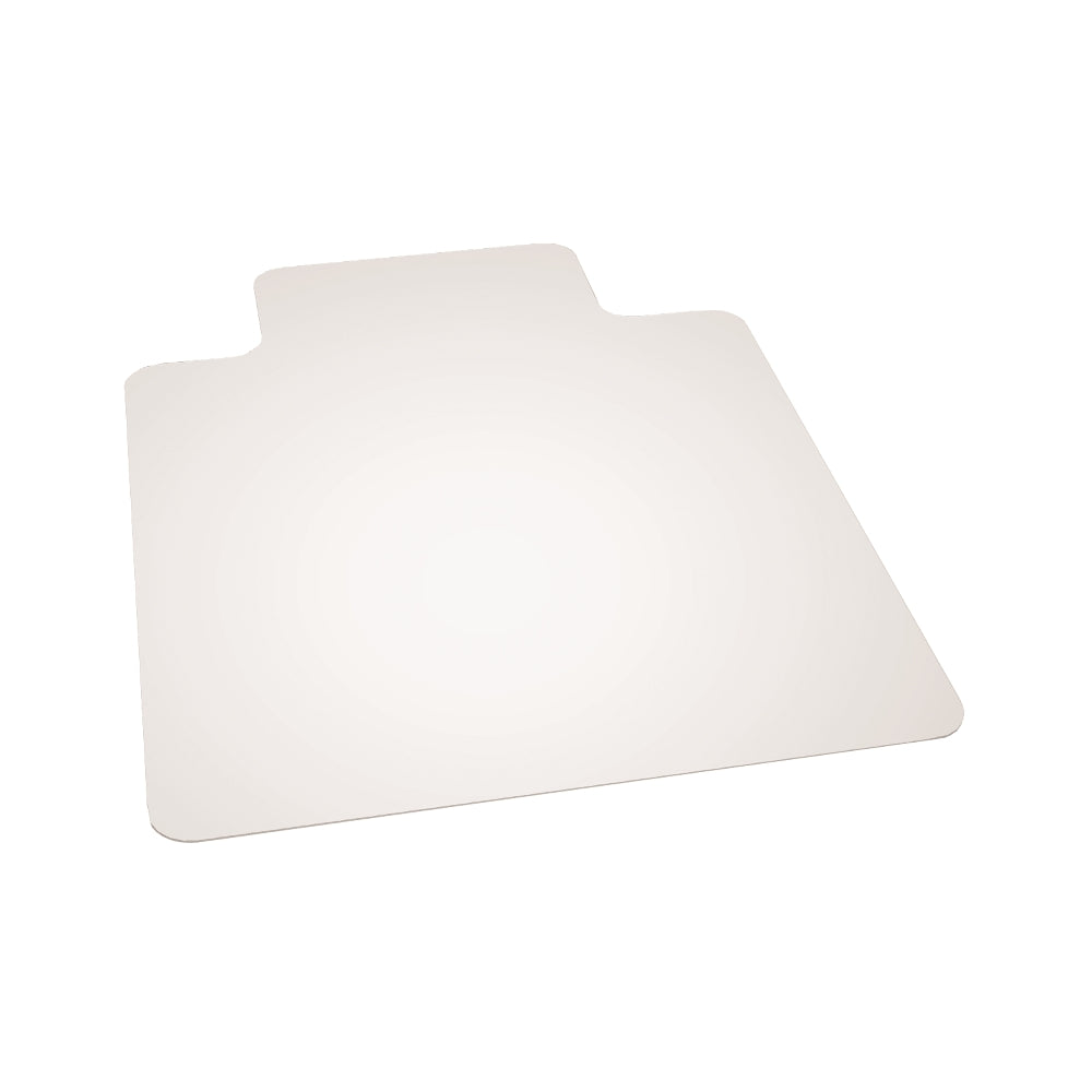 Image of Hard Floor Biobased Chair Mat, 46" x 60" x .11" w/25" x 12" Lip