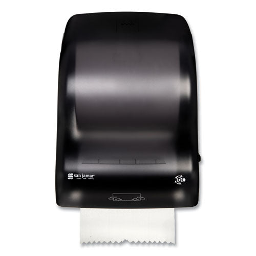 Image of San Jamar® Simplicity Mechanical Roll Towel Dispenser, 15.25 X 13 X 10.25, Black