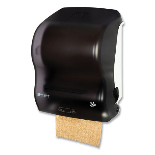 Image of San Jamar® Simplicity Mechanical Roll Towel Dispenser, 15.25 X 13 X 10.25, Black