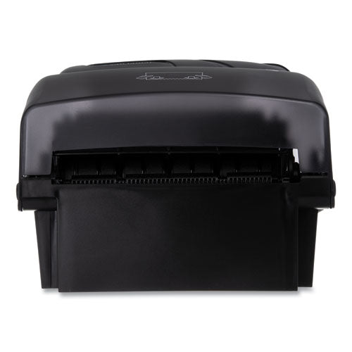 Image of San Jamar® Simplicity Mechanical Roll Dispenser, 12.38 X 9.5 X 14.63, Black Pearl