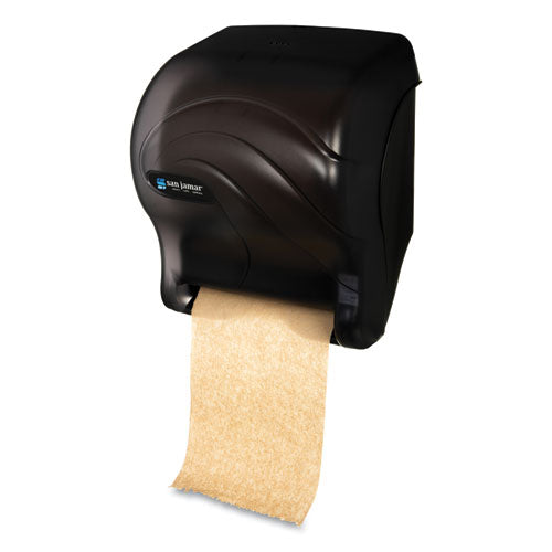 Image of San Jamar® Tear-N-Dry Essence Touchless Towel Dispenser, 11.75 X 9.13 X 14.44, Black Pearl
