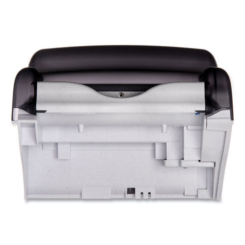 Image of San Jamar® Smart Essence Electronic Roll Towel Dispenser, 11.88 X 9.1 X 14.4, Black
