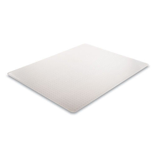 Image of deflecto® Execumat All Day Use Chair Mat For High Pile Carpet, 46 X 60, Rectangular, Clear