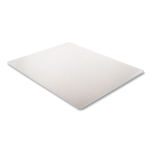 Image of deflecto® Execumat All Day Use Chair Mat For High Pile Carpet, 46 X 60, Rectangular, Clear