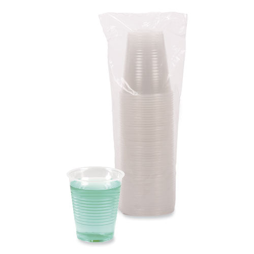 Image of Boardwalk® Translucent Plastic Cold Cups, 12 oz, 50/Pack