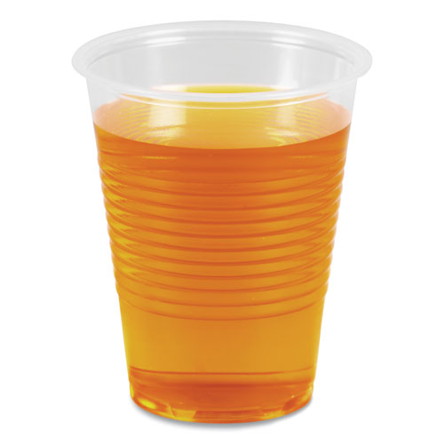 Image of Boardwalk® Translucent Plastic Cold Cups, 10 oz, 100/Sleeve, 10 Sleeves/Carton