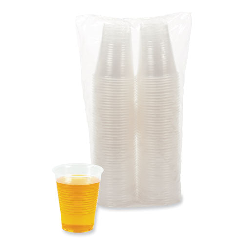 Image of Boardwalk® Translucent Plastic Cold Cups, 10 oz, 100/Pack