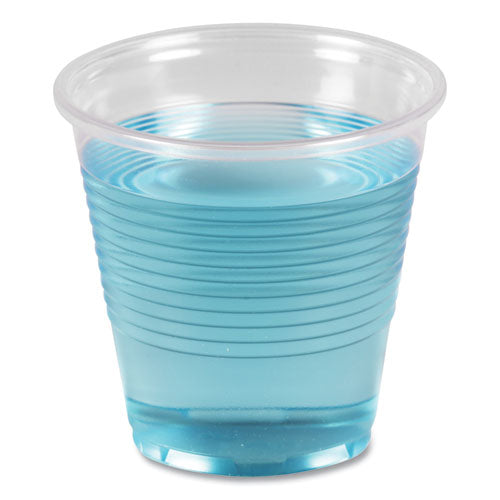 Image of Boardwalk® Translucent Plastic Cold Cups, 5 oz, 100/Pack