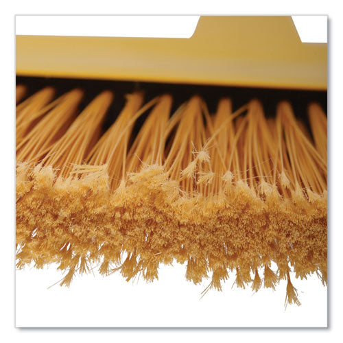 Image of Boardwalk® Angler Broom, 53" Handle, Yellow