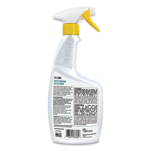 Image of CLR PRO® Restroom Cleaner, 32 Oz Pump Spray, 6/carton