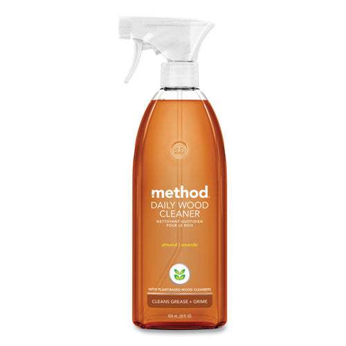 Image of Method® Daily Wood Cleaner, 28 Oz Spray Bottle, 8/carton