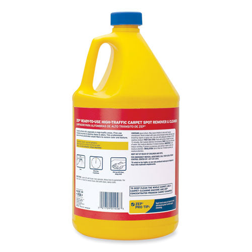 Image of Zep Commercial® High Traffic Carpet Cleaner, 1 Gal, 4/carton