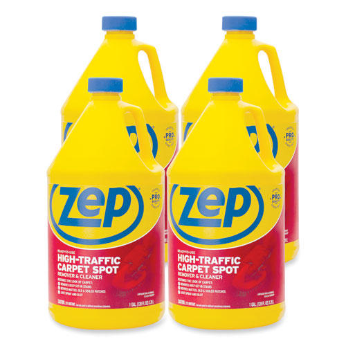 Image of Zep Commercial® High Traffic Carpet Cleaner, 1 Gal, 4/carton