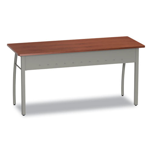 Image of Linea Italia® Trento Line Rectangular Desk, 59.13" X 23.63" X 29.5", Cherry