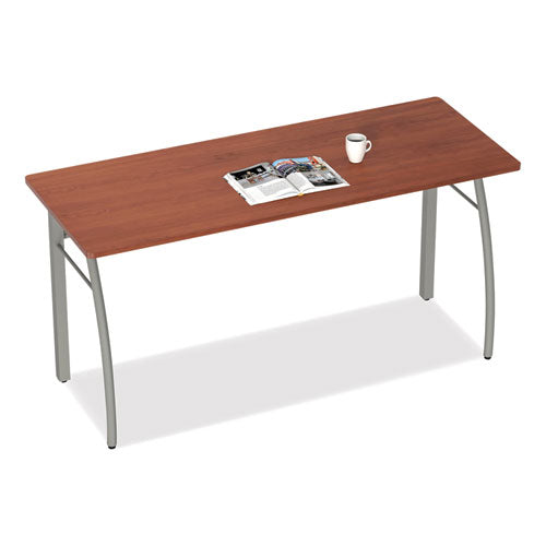 Image of Linea Italia® Trento Line Rectangular Desk, 59.13" X 23.63" X 29.5", Cherry