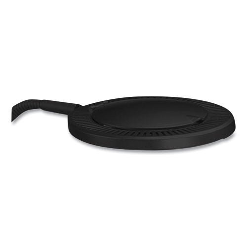 Image of Alera® Clamp-On, 3 Diopter LED Desktop Magnifier, 6.88w x 16.63d x 16.75h, Black