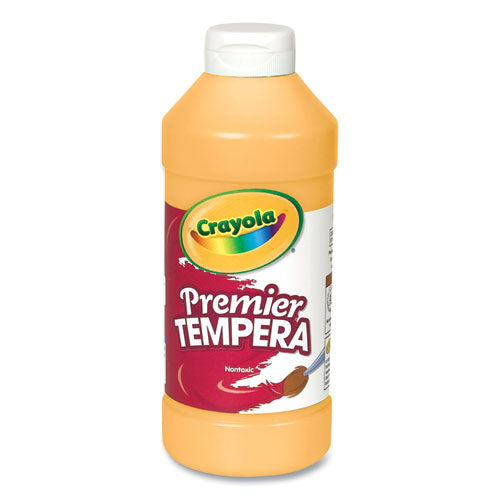 Image of Crayola® Premier Tempera Paint, Peach, 16 Oz Bottle