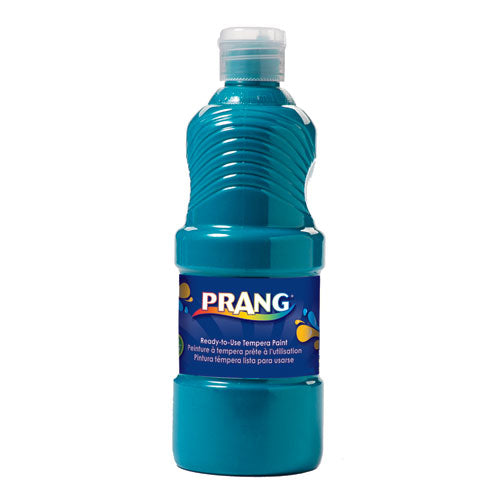 Image of Prang® Ready-To-Use Tempera Paint, Turquoise Blue, 16 Oz Dispenser-Cap Bottle