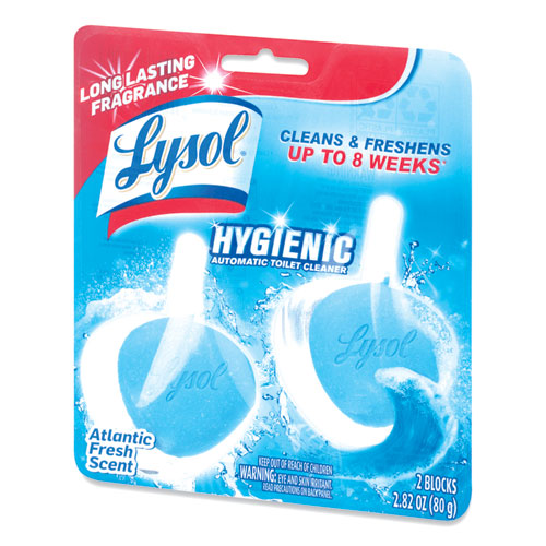 Image of LYSOL® Brand Hygienic Automatic Toilet Bowl Cleaner, Atlantic Fresh, 2/pack