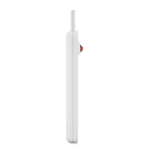 Image of Belkin® Power Strip, 6 Outlets, 3 Ft Cord, White