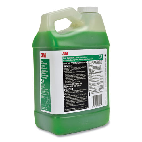 Image of 3M Quat Disinfectant Cleaner Concentrate, Pleasant Scent, 0.5 Gal Bottle, 4/carton