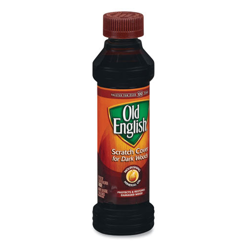 Image of OLD ENGLISH® Furniture Scratch Cover, For Dark Woods, 8 Oz Bottle, 6/carton
