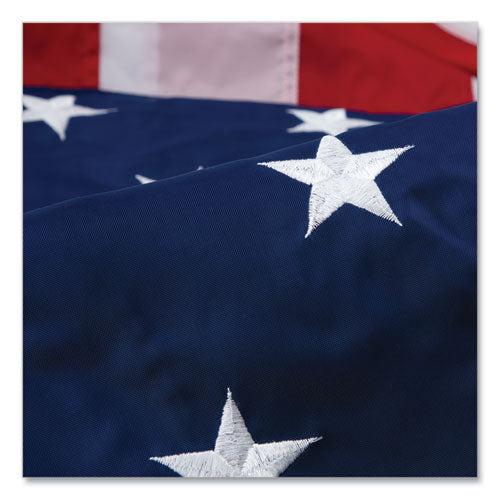 Image of Advantus All-Weather Outdoor U.S. Flag, 72" x 48", Heavyweight Nylon