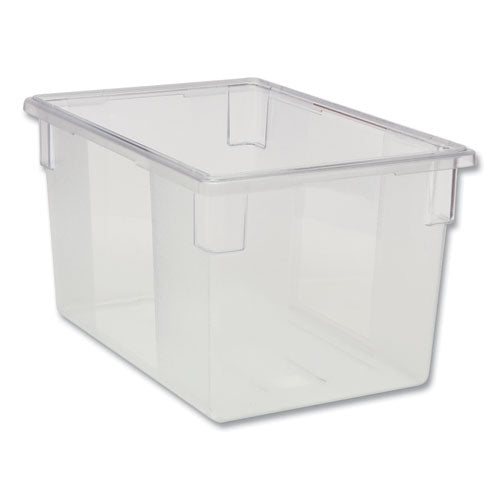 Image of Rubbermaid® Commercial Food/Tote Boxes, 21.5 gal, 26 x 18 x 15, Clear, Plastic