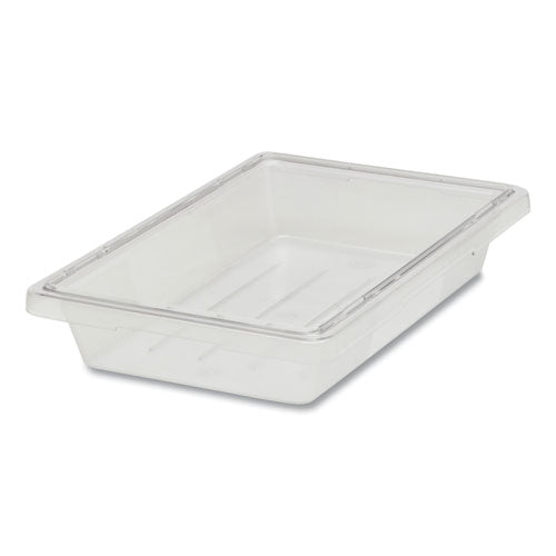 Image of Rubbermaid® Commercial Food/Tote Boxes, 5 gal, 12 x 18 x 9, Clear, Plastic