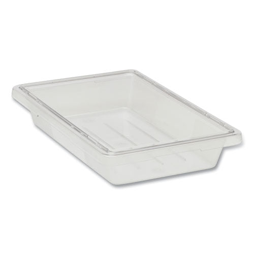 Image of Rubbermaid® Commercial Food/Tote Boxes, 5 gal, 12 x 18 x 9, Clear, Plastic