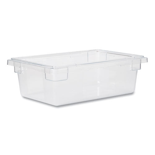 Image of Rubbermaid® Commercial Food/Tote Boxes, 3.5 gal, 18 x 12 x 6, Clear, Plastic