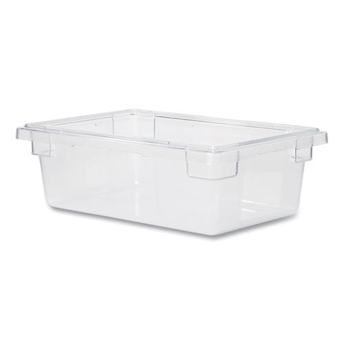 Image of Rubbermaid® Commercial Food/Tote Boxes, 3.5 gal, 18 x 12 x 6, Clear, Plastic