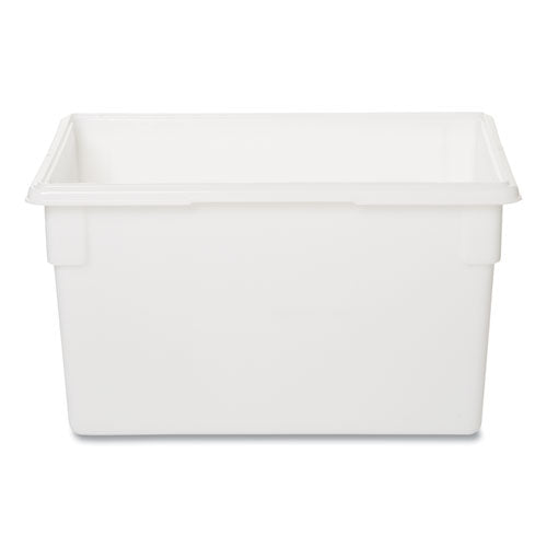 Image of Rubbermaid® Commercial Food/Tote Boxes, 21.5 gal, 26 x 18 x 15, White, Plastic