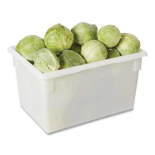 Image of Rubbermaid® Commercial Food/Tote Boxes, 21.5 gal, 26 x 18 x 15, White, Plastic
