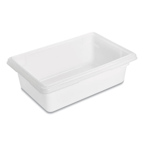 Image of Rubbermaid® Commercial Food/Tote Boxes, 3.5 gal, 18 x 12 x 6, White, Plastic