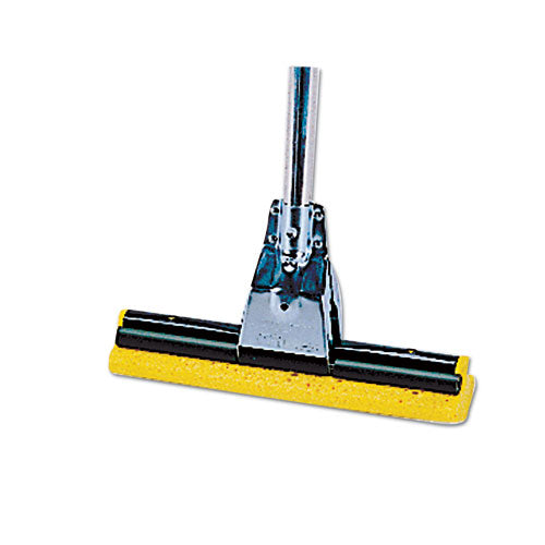 Image of Rubbermaid® Commercial Mop Head Refill For Steel Roller, Sponge, 12" Wide, Yellow