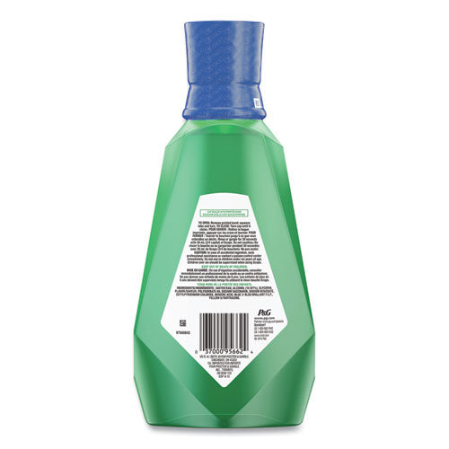 Image of Crest® + Scope Mouth Rinse, Classic Mint, 1 L Bottle, 6/carton