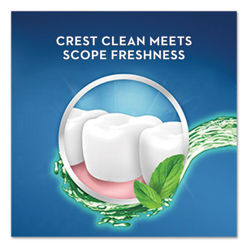 Image of Crest® + Scope Rinse, Classic Mint, 36 Ml Bottle, 180/carton
