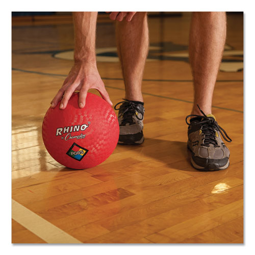 Image of Champion Sports Playground Ball, 8.5" Diameter, Red